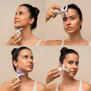 Masajeador Facial Eléctrico Reafirmante para Cara y Cuello con LED, EMS y Calor Selora InnovaGoods